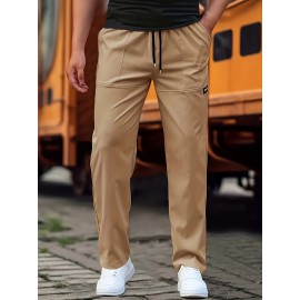 Genuine Casual Pants Classic Work Pants Men's Waist Men's Fashion Trendy Pants Casual Sweatpants Fit Polyester Joggers Paisley Beach Pants Fit Tapered Pockets Slim Pants Summer Loose Pants Twill Regular Pants Outdoor Pants