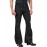 Men's Vintage-Inspired Flare Pants - Solid Color, Mid-Rise Bell Bottoms with Cotton Blend, Machine Washable